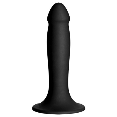 Doc Johnson Smooth Silicone Dong Black