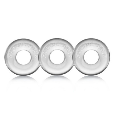 Oxballs Ringer Cockring Clear 3 Pack
