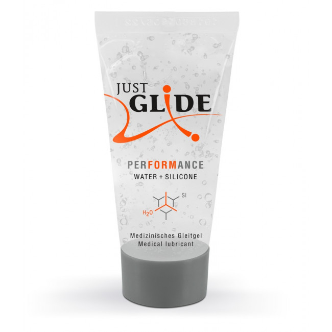 Just Glide Performance Water + Silicone 20ml