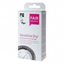 Fair Squared Sensitive Dry - Fair Trade Vegan Condoms 10 pack