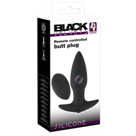 Black Velvets Remote controlled Silicone Butt Plug