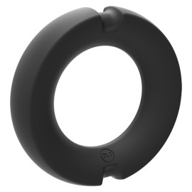 Doc Johnson Merci The Paradox Silicone-Metal Cock Ring 45mm Black