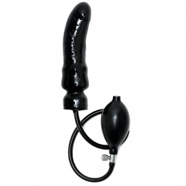 Rimba Inflatable Dildo in Penis Shape with Massive Core Black