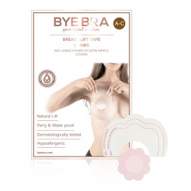 Bye Bra Invisible Bra with Silky Stickers