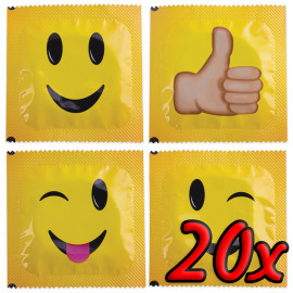 Pasante Smiley Face 20 pack