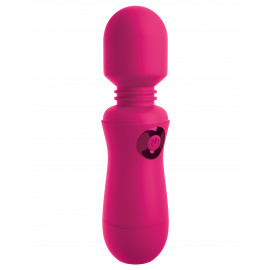 Pipedream OMG! Wands #Enjoy Rechargeable Vibrating Wand Fuchsia