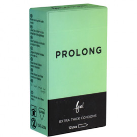 Feel Prolong Extra Thick Condoms 12 pack