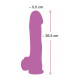 You2Toys Glow in the Dark Silicone Dildo Pink