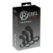 Rebel 3-Piece Prostate Plug Set Black