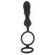 Black Velvets Double Ring & Plug with Vibration