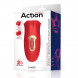Action Ember Licking and Vibrating Mouth Shape Massager Red