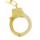 ToyJoy Metal Handcuffs Gold