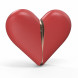 Xocoon Heartbreaker 2-in-1 Stimulator Red