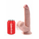 Pipedream King Cock Plus 8" Triple Density Cock with Swinging Balls Skin