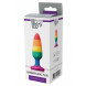 Dream Toys Colourful Love Rainbow Anal Plug Medium