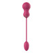 Dream Toys Essentials Flexible Dual Stimulator & Vibrating Egg Pink