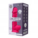 SilexD Model 1 Vibrating Premium Silicone Dual Density Dildo 8.5" Pink