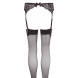 NO:XQSE Suspender Belt and Stockings 2340062 Black