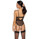 Cottelli String Body with Removable Suspenders 2643324 Black