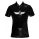 Black Level Vinyl Men Polo Shirt 2890518 Black