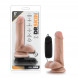 Blush Dr. Skin Dr. Rob 6 Inch Vibrating Cock with Suction Cup Vanilla
