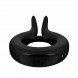 Woomy Marry Me Rechargeable Vibrating Ring Black