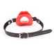 LateToBed BDSM Line Lip Gag Mouth Red