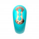 InToYou Hydra Vibe with Pulsation and Clitoris Stimulating Tongue 3 Motors Turquoise