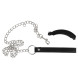 Bad Kitty Pussy Clamp with Leash Black
