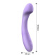 Engily Ross Dianne Liquid Silicone G-Spot Bendable Vibe Lila