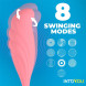 InToYou App Series Vibrating & Swinging Egg with App Pink