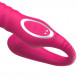 Action Strapless Strap-On Thrusting & Waving Pulse Triple Action Dildo Pink