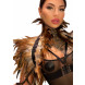 Kinky Diva Feather Shoulder Wrap Natural