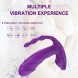 Paloqueth Wearable Panty 3-in-1 G-Spot & Suction Vibrator with Remote Control Purple