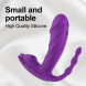 Paloqueth Wearable Panty 3-in-1 G-Spot & Suction Vibrator with Remote Control Purple