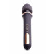 Wand Essentials Scepter 50X Silicone Wand Massager Black/Gold