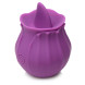 Bloomgasm 10X Wild Violet Purple Licking Silicone Stimulator Purple
