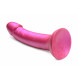 Strap U G-Tastic 17,8cm Metallic Silicone Dildo Pink