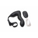 Swell Inflatable & Vibrating Prostate Plug + Cock & Ball Ring Remote Control Black