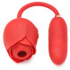 Bloomgasm Romping Rose 10X Suction Rose & Thrusting Vibrator Red