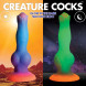 Creature Cocks Space Cock Glow-in-the-Dark Silicone Alien Dildo