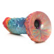 Creature Cocks Rainbow Phoenix Vibrating Silicone Dildo