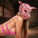 Master Series Swine Pig Neoprene Hood Pink