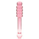Ibiza Nebula Model 20 Dildo Borosilicate Glass 20.5x3cm Pink