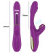 Intense Ateneo Rechargeable Multifunction Vibrator 7 Vibrations with Swinging Motion & Sucking Purple