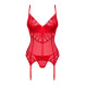 Obsessive Ingridia Corset & Thong Red
