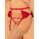 Obsessive Rubinesa Garter Belt & Thong