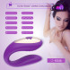 Paloqueth Couples Vibrator with Dual Motors with Remote Purple